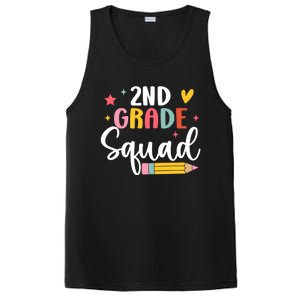 2Nd Grade Teacher Back To School Student Second Grade Squad Meaningful Gift PosiCharge Competitor Tank