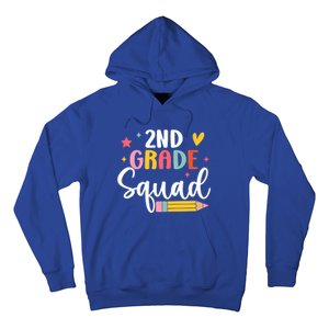 2Nd Grade Teacher Back To School Student Second Grade Squad Meaningful Gift Hoodie