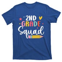 2Nd Grade Teacher Back To School Student Second Grade Squad Meaningful Gift T-Shirt