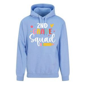 2Nd Grade Teacher Back To School Student Second Grade Squad Meaningful Gift Unisex Surf Hoodie