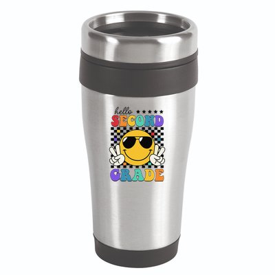 2nd Grade Teachers First Day Second Grade 16oz Travel Tumbler