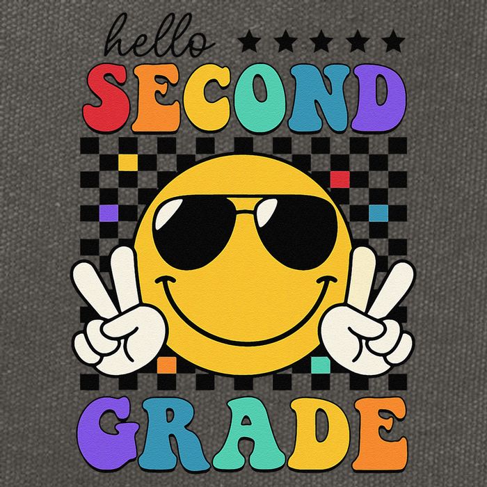 2nd Grade Teachers First Day Second Grade Cotton Canvas Backpack