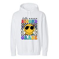 2nd Grade Teachers First Day Second Grade Garment-Dyed Fleece Hoodie