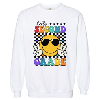 2nd Grade Teachers First Day Second Grade Garment-Dyed Sweatshirt