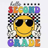 2nd Grade Teachers First Day Second Grade Adult Drive Performance Visor