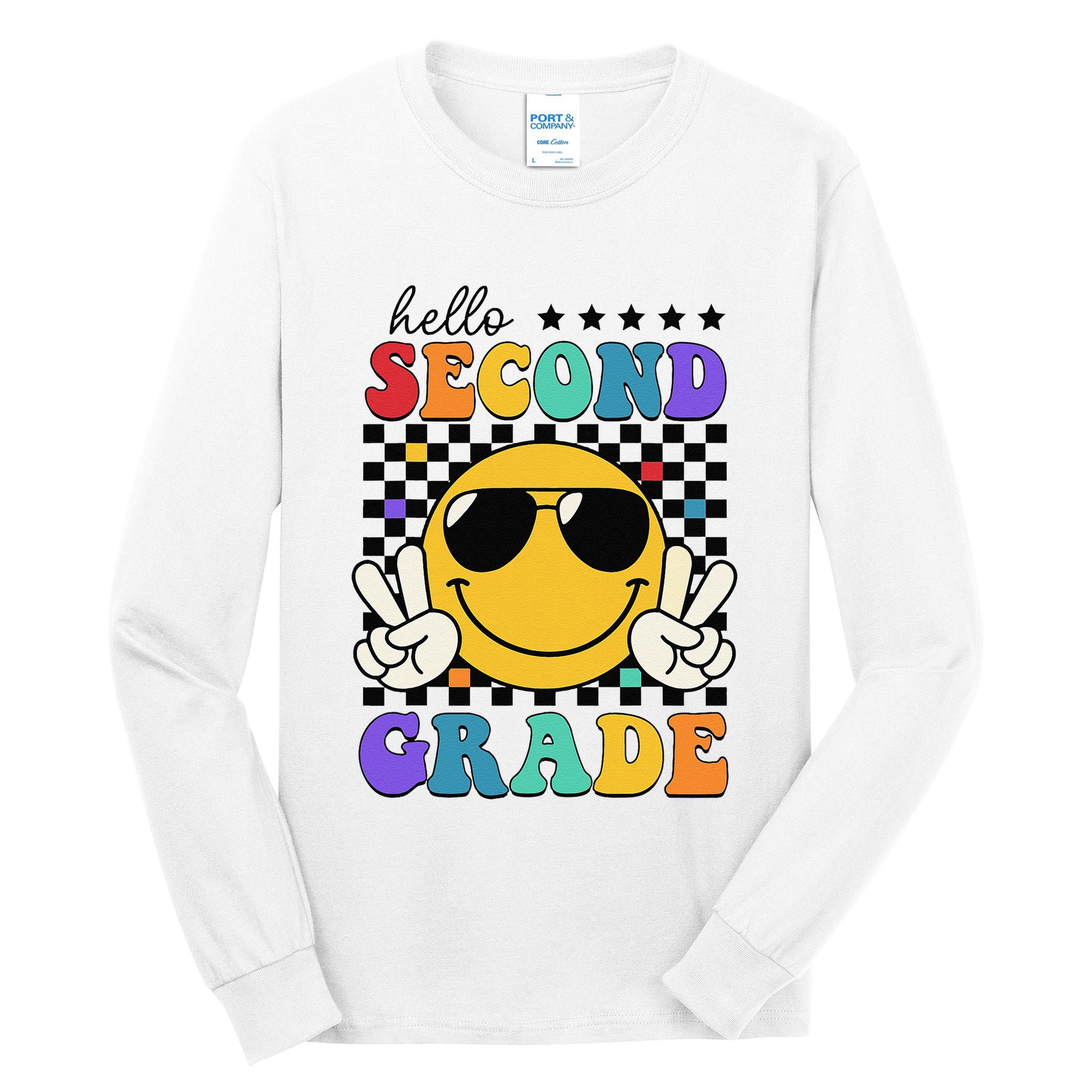 2nd Grade Teachers First Day Second Grade Tall Long Sleeve T-Shirt