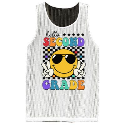 2nd Grade Teachers First Day Second Grade Mesh Reversible Basketball Jersey Tank