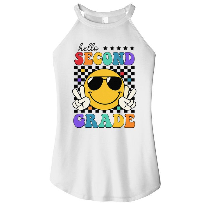 2nd Grade Teachers First Day Second Grade Women's Perfect Tri Rocker Tank