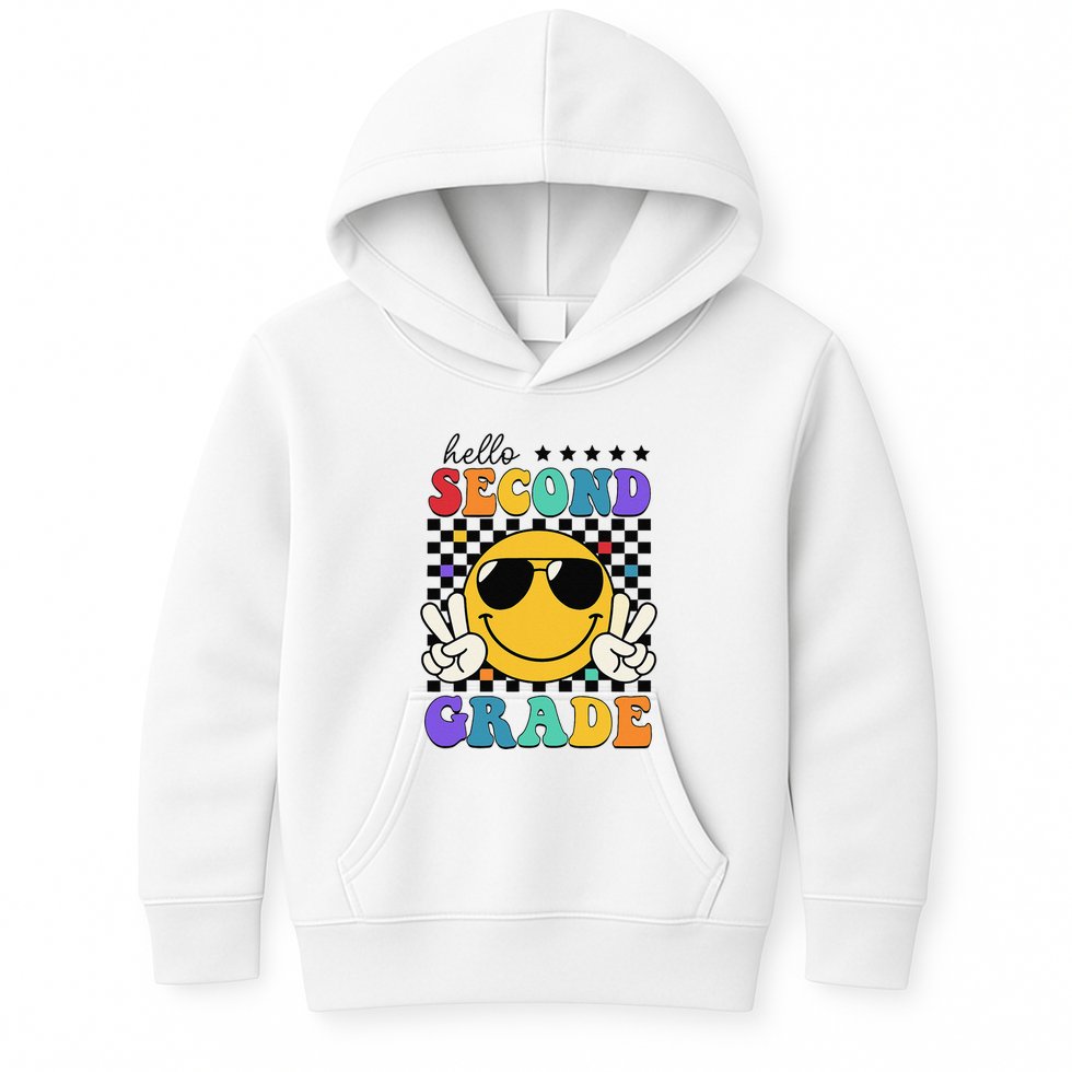 2nd Grade Teachers First Day Second Grade Kids Hoodie