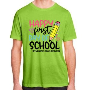 2Nd Grade Teacher Squad Happy First Day Of School Cool Gift Adult ChromaSoft Performance T-Shirt