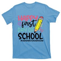 2Nd Grade Teacher Squad Happy First Day Of School Cool Gift T-Shirt