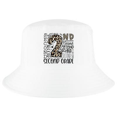 2nd Grade Typography Second Grade Teacher Back To School Cool Comfort Performance Bucket Hat