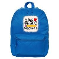 2Nd Grade Teacher Back To School Second Grade For Teachers Meaningful Gift 16 in Basic Backpack