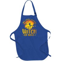 2Nd Grade Teacher By Day Witch By Night Teacher Halloween Funny Gift Full-Length Apron With Pockets