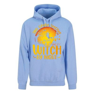 2Nd Grade Teacher By Day Witch By Night Teacher Halloween Funny Gift Unisex Surf Hoodie