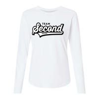 2nd Grade Team School Teacher Second Baseball Style Womens Cotton Relaxed Long Sleeve T-Shirt