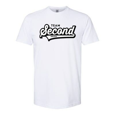 2nd Grade Team School Teacher Second Baseball Style Softstyle CVC T-Shirt