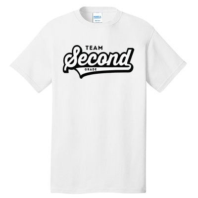 2nd Grade Team School Teacher Second Baseball Style Tall T-Shirt