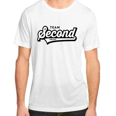 2nd Grade Team School Teacher Second Baseball Style Adult ChromaSoft Performance T-Shirt