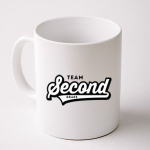 2nd Grade Team School Teacher Second Baseball Style Coffee Mug