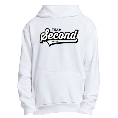 2nd Grade Team School Teacher Second Baseball Style Urban Pullover Hoodie