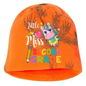 2Nd Grade Unicorn Student Teacher Little Miss Second Grade Meaningful Gift Kati - Camo Knit Beanie