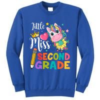 2Nd Grade Unicorn Student Teacher Little Miss Second Grade Meaningful Gift Sweatshirt