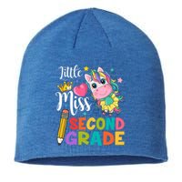 2Nd Grade Unicorn Student Teacher Little Miss Second Grade Meaningful Gift Sustainable Beanie