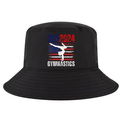 2024 Gymnastics Usa Flag Cool Comfort Performance Bucket Hat