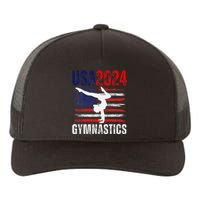 2024 Gymnastics Usa Flag Yupoong Adult 5-Panel Trucker Hat