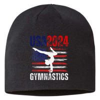 2024 Gymnastics Usa Flag Sustainable Beanie