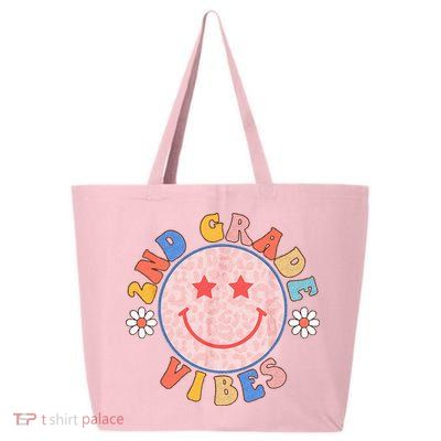 2nd Grade Vibes Back To School Funny Teacher Student 25L Jumbo Tote