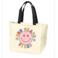2nd Grade Vibes Back To School Funny Teacher Student Zip Tote Bag