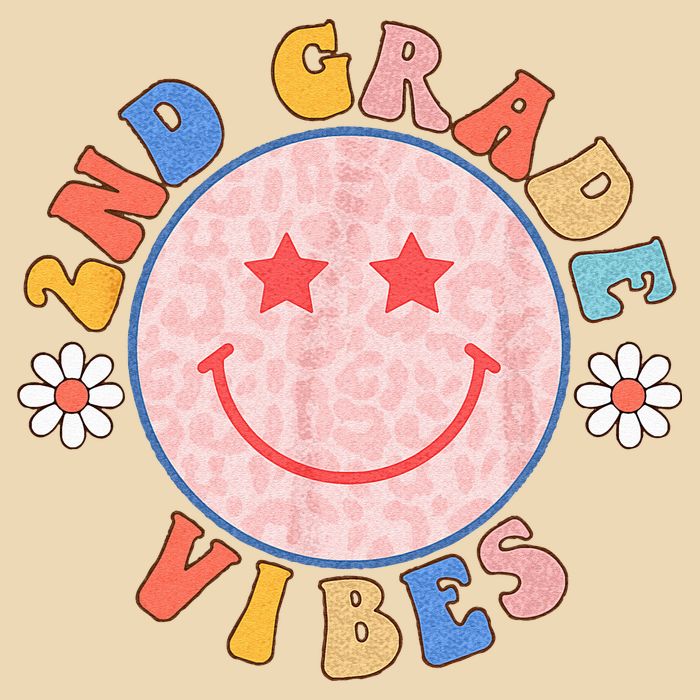 2nd Grade Vibes Back To School Funny Teacher Student Zip Tote Bag