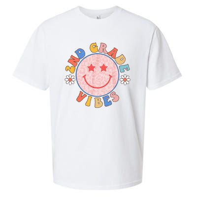 2nd Grade Vibes Back To School Funny Teacher Student Sueded Cloud Jersey T-Shirt