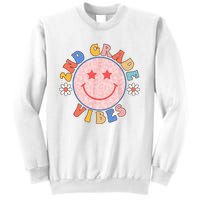 2nd Grade Vibes Back To School Funny Teacher Student Sweatshirt