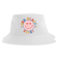 2nd Grade Vibes Back To School Funny Teacher Student Sustainable Bucket Hat