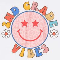 2nd Grade Vibes Back To School Funny Teacher Student Sustainable Bucket Hat