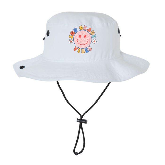 2nd Grade Vibes Back To School Funny Teacher Student Bucket Hat