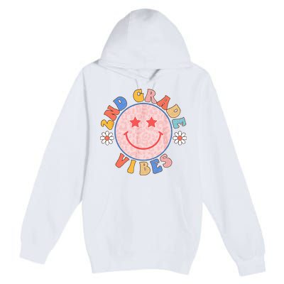 2nd Grade Vibes Back To School Funny Teacher Student Premium Pullover Hoodie