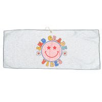 2nd Grade Vibes Back To School Funny Teacher Student Large Microfiber Waffle Golf Towel