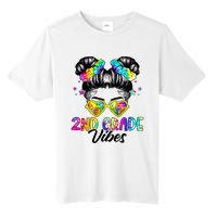 2nd Grade Vibes Messy Bun Second Grade Back To School Tall Fusion ChromaSoft Performance T-Shirt