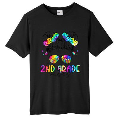 2nd Grade Vibes Messy Bun Second Grade Back To School Tall Fusion ChromaSoft Performance T-Shirt