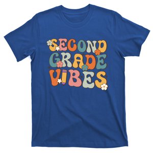 2Nd Grade Vibes Back To School Retro Second Grade Teachers Gift T-Shirt