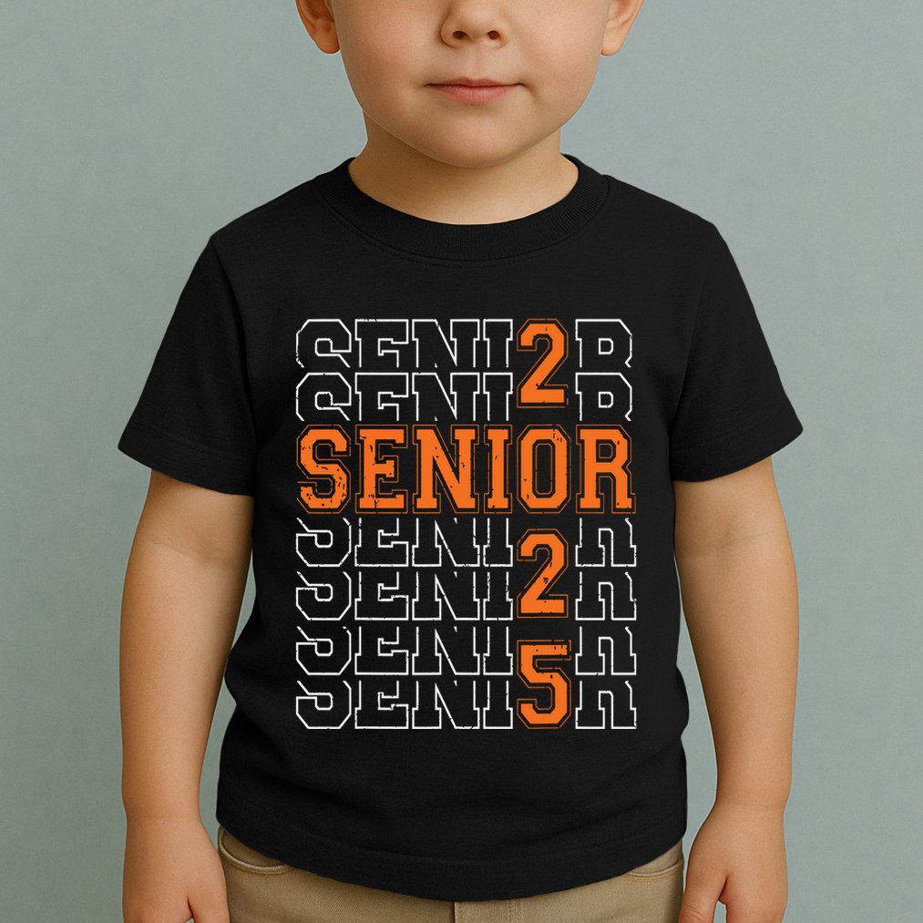 2025 Graduation Vintage School Spirit Toddler T-Shirt