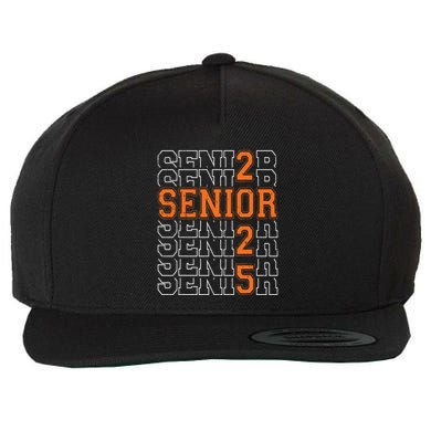 2025 Graduation Vintage School Spirit Wool Snapback Cap