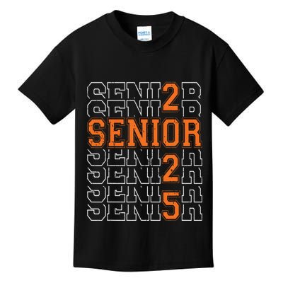 2025 Graduation Vintage School Spirit Kids T-Shirt