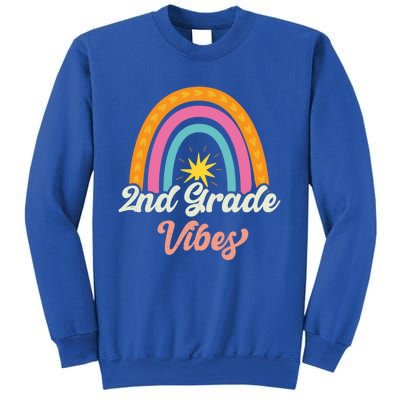 2Nd Grade Vibes 1St Day Of School Second Grade Team Gift Sweatshirt