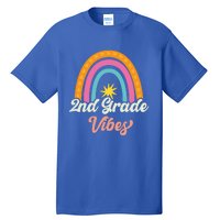 2Nd Grade Vibes 1St Day Of School Second Grade Team Gift Tall T-Shirt