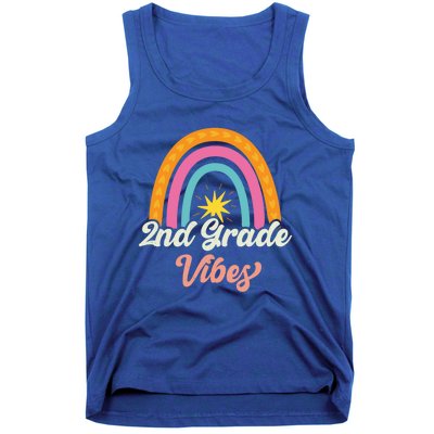 2Nd Grade Vibes 1St Day Of School Second Grade Team Gift Tank Top